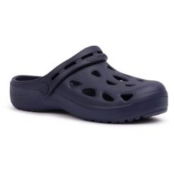 Trespass Madison – Sandały unisex granatowe. Niebieskie sandały Trespass, bez wzorów, sportowe, bez obcasa, bez zapięcia. Za 250.99 zł.