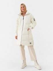 Didriksons Płaszcz zimowy Andrea 504308 Écru Oversize. Płaszcze Didriksons, na zimę, bez wzorów, z syntetyku, bez kaptura. Za 1,299.00 zł.