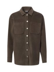 Noisy May Damowa koszula oversize Kobiety Bawełna brązowy, L. Brązowe koszule Noisy may, l, bez wzorów, z bawełny, bez kołnierzyka, bez ramiączek. Za 219.95 zł.