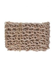 BLE Torebka w kolorze beżowym - 28 x 17 x 3 cm rozmiar: onesize. Brązowe torby na ramię BLE, bez wzorów, z materiału, na ramię, bez dodatków. Za 71.89 zł.