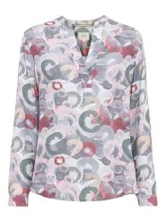 Camel Active Bluzka w kolorze lawendowo-jagodowym rozmiar: XL. Różowe bluzki Camel Active, xl, bez wzorów, z wiskozy, bez kołnierzyka, bez ramiączek. Za 114.17 zł.