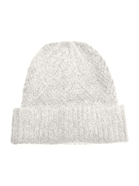 ONLY Czapka w kolorze białym rozmiar: onesize. Białe czapki Only, bez wzorów, z wełny. Za 61.17 zł.