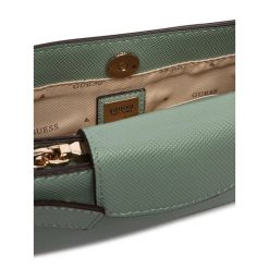 Torebka Guess. Zielone torebki klasyczne Guess, z aplikacjami, bez dodatków. Za 549.99 zł.