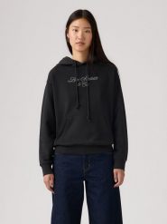 Levi's Bluza w kolorze czarnym rozmiar: S. Czarne bluzy Levi's®, s, bez wzorów, z kapturem. Za 189.95 zł.