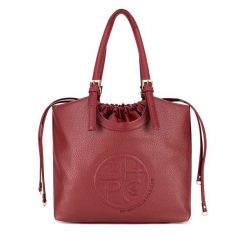Torebka Beverly Hills Polo Club. Czerwone torebki klasyczne Beverly Hills Polo Club, bez wzorów, bez dodatków. Za 279.99 zł.