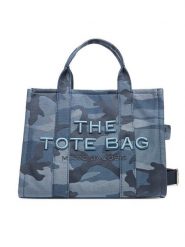 Marc Jacobs Torebka 2S4HTT002H03 Granatowy. Niebieskie torebki klasyczne Marc Jacobs, bez wzorów, z materiału, bez dodatków. Za 1,019.00 zł.