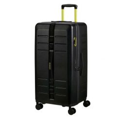 Walizka podróżna American Tourister Trailon. Czarne walizki American Tourister, bez wzorów. Za 819.99 zł.