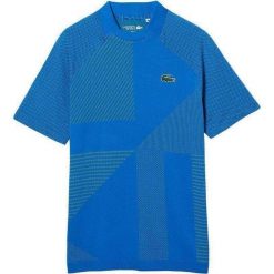 Polo Lacoste Dh9255. Niebieskie koszulki polo Lacoste, s, bez wzorów, bez kołnierzyka, bez ramiączek. Za 344.95 zł.