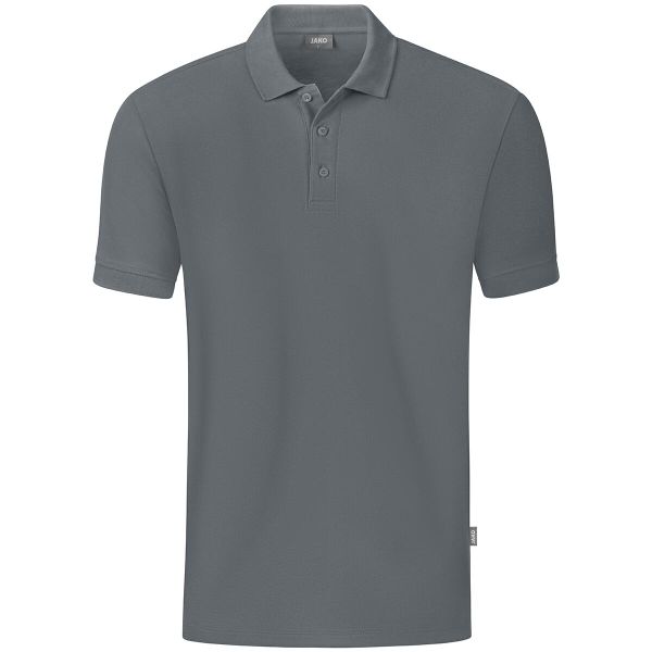 Polo Jako Organic. Szare koszulki polo JAKO, m, bez wzorów, z bawełny, bez kołnierzyka, bez ramiączek. Za 185.00 zł.