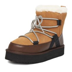 Śniegowce DeeZee. Brązowe trapery i śniegowce DeeZee. Za 299.99 zł.