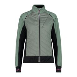 Kurtka damska turystyczna CMP 30A2276. Szare kurtki sportowe CMP, l, bez wzorów, z softshellu, z kapturem, trekkingowe. Za 389.99 zł.