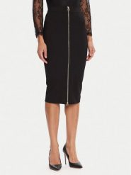 Rinascimento Spódnica ołówkowa CFC0126163003 Czarny Slim Fit. Czarne spódnice Rinascimento, xl, bez wzorów, z syntetyku, ołówkowe. Za 399.99 zł.