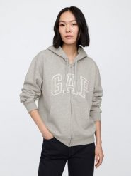 GAP Bluza w kolorze szarym rozmiar: XL. Szare bluzy GAP, xl, bez wzorów, bez kaptura. Za 118.84 zł.