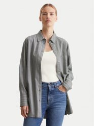 Marc O'Polo Koszula 408 1040 42449 Szary Loose Fit. Szare koszule Marc O'Polo, bez wzorów, z bawełny, bez kołnierzyka, bez ramiączek. Za 389.99 zł.