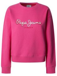 Pepe Jeans Bluza "Maddy" w kolorze różowym rozmiar: XL. Różowe bluzy Pepe Jeans, xl, bez wzorów, z bawełny, bez kaptura. Za 184.95 zł.
