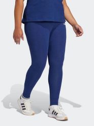 Adidas Legginsy w kolorze granatowym rozmiar: 2X. Niebieskie legginsy Adidas, bez wzorów. Za 86.99 zł.
