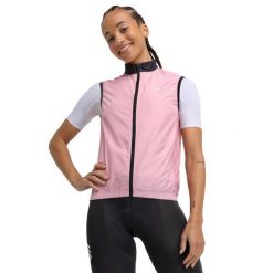 Damska wiatroszczelna kamizelka rowerowa Kolarstwo SIROKO V1-W Berthel. Czerwone kurtki sportowe SIROKO, na zimę, bez wzorów, z tkaniny, bez kaptura, rowerowe. Za 254.00 zł.