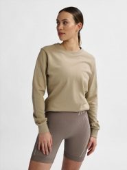 Bluza damska Hummel Active. Brązowe bluzy Hummel, na lato, s, bez wzorów, z bawełny, bez kaptura. Za 266.50 zł.