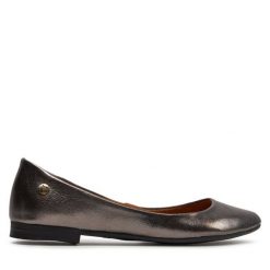 Baleriny Maciejka. Szare baleriny Maciejka, bez wzorów, bez obcasa. Za 189.99 zł.