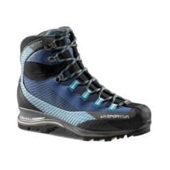 Damskie buty do wspinaczki górskiej La Sportiva Trango Trk Leather GTX. Niebieskie trekkingi La Sportiva, z gore-texu, trekkingowe. Za 1,074.70 zł.