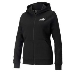 Bluza dresowa damska Puma POWER. Czarne bluzy sportowe Puma, s, bez wzorów, z bawełny, bez kaptura. Za 224.90 zł.