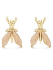 Patrizia Pepe Kolczyki CJ9340/M006-R882 Beżowy. Brązowe kolczyki Patrizia Pepe, metalowe. Za 379.99 zł.