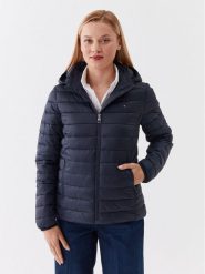 Tommy Hilfiger Kurtka przejściowa WW0WW38927 Granatowy Regular Fit. Niebieskie kurtki TOMMY HILFIGER, xs, bez wzorów, z syntetyku, bez kaptura. Za 559.99 zł.