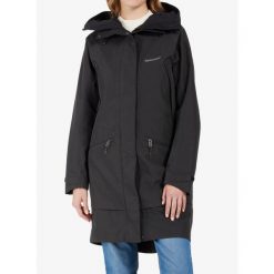 Płaszcz przeciwdeszczowy damski Didriksons Ilma Parka 8. Czarne parki Didriksons, na zimę, bez kaptura. Za 860.99 zł.