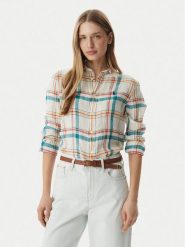 Polo Ralph Lauren Koszula 211970733501 Kremowy Classic Fit. Białe koszule Polo Ralph Lauren, xl, bez wzorów, ze lnu, bez kołnierzyka, bez ramiączek. Za 859.99 zł.