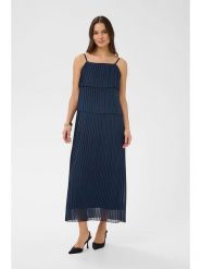 Kaffe Sukienka w kolorze granatowym rozmiar: 42. Niebieskie sukienki Kaffe, na co dzień, bez wzorów, bez kołnierzyka, bez ramiączek, maxi, proste. Za 260.99 zł.