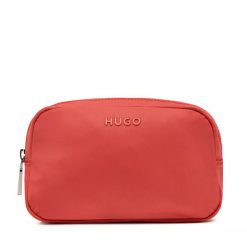 Kosmetyczka HUGO. Czerwone kufry i kosmetyczki Hugo, bez wzorów, bez dodatków. Za 169.99 zł.