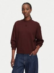 HUGO Bluza Daxandria 50527463 Brązowy Regular Fit. Brązowe bluzy Hugo, m, bez wzorów, z bawełny, bez kaptura. Za 554.99 zł.