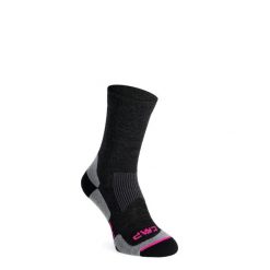 Skarpety merino damskie CMP Trekking Wool Sock. Czarne skarpety CMP, bez wzorów. Za 57.99 zł.