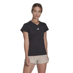 Koszulka AEROREADY Train Essentials Minimal Branding V-Neck. Białe bluzki Adidas, xl, bez wzorów, z materiału, sportowe, bez kołnierzyka, bez ramiączek. Za 109.00 zł.
