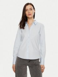 Vero Moda Koszula Anna 10318701 Błękitny Slim Fit. Niebieskie koszule Vero Moda, m, bez wzorów, z bawełny, biznesowe, bez kołnierzyka, bez ramiączek. Za 119.99 zł.