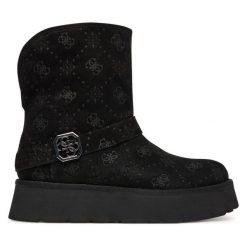Śniegowce Guess. Czarne trapery i śniegowce Guess. Za 719.99 zł.