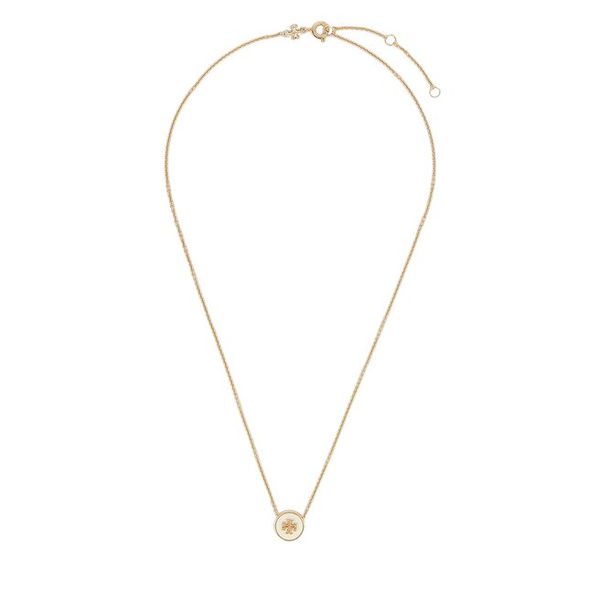 Naszyjnik Tory Burch. Białe naszyjniki Tory Burch. Za 388.99 zł.
