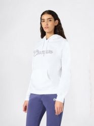 Champion Bluza w kolorze białym rozmiar: M. Białe bluzy Champion, m, bez wzorów, z bawełny, z kapturem. Za 118.28 zł.