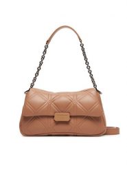 Emporio Armani Torebka EW002644 AF18575 U6078 Brązowy. Brązowe torebki klasyczne Emporio Armani, bez wzorów, ze skóry, bez dodatków. Za 1,869.00 zł.