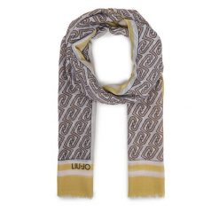 Szal Liu Jo. Żółte szaliki Liu Jo, bez wzorów. Za 169.99 zł.