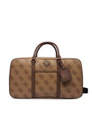 Guess Torba weekendowa TWOB86 88930 Brązowy. Brązowe torby podróżne Guess, z aplikacjami, ze skóry, bez dodatków. Za 1,089.00 zł.