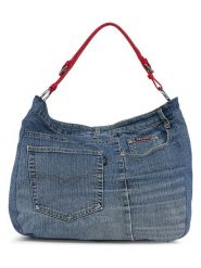 ORE10 Torebka "Mams" w kolorze niebiesko-czerwonym - 33 x 28 x 14 cm rozmiar: onesize. Czerwone torebki klasyczne ORE10, bez wzorów, z materiału, bez dodatków. Za 223.95 zł.