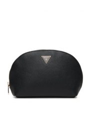 Guess Kosmetyczka PW7526 P5270 Czarny. Czarne kufry i kosmetyczki Guess, z aplikacjami, ze skóry, bez dodatków. Za 219.99 zł.