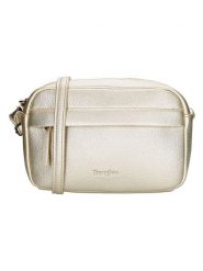 Beagles Skórzana torebka "Tarragona" w kolorze złotym - 21 x 13,5 x 6 cm rozmiar: onesize. Żółte torby na ramię Beagles, bez wzorów, z materiału, na ramię, bez dodatków. Za 51.45 zł.