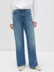 Someday Dżinsy - Wide Leg fit - w kolorze niebieskim rozmiar: 36. Niebieskie jeansy someday., bez wzorów. Za 220.95 zł.