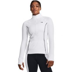 Bluza Under Armour Train Cw 12 Zip, Kobiety. Białe bluzy sportowe Under Armour, bez wzorów, z poliesteru, bez kaptura. Za 290.00 zł.