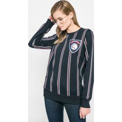 Tommy Hilfiger - Bluza Theresa. Szare bluzy sportowe TOMMY HILFIGER, l, z bawełny, bez kaptura. W wyprzedaży za 359.90 zł.