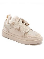 C'M Sneakersy w kolorze beżowym rozmiar: 36. Brązowe trampki C'M, bez wzorów, bez zapięcia. Za 114.71 zł.
