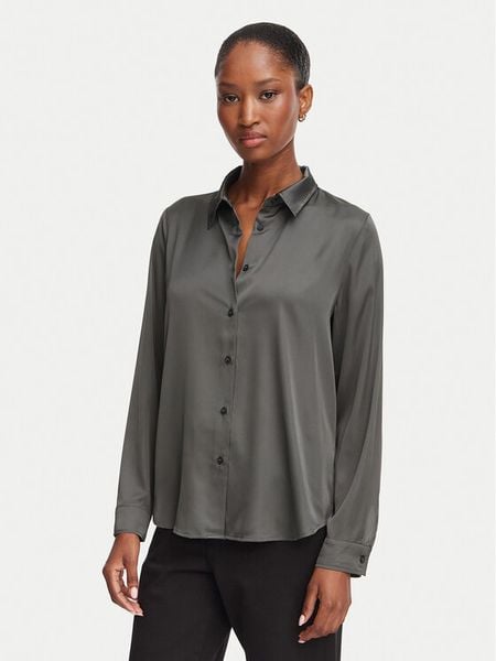 Marella Koszula Edro 2625116081 Szary ciemny Regular Fit. Szare koszule Marella, bez wzorów, z syntetyku, biznesowe, bez kołnierzyka, bez ramiączek. Za 424.99 zł.