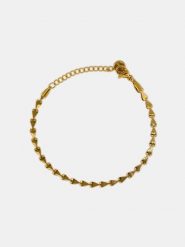 MOODE Bransoletka "Regine" rozmiar: onesize. Żółte bransoletki MOODE, ze stali. Za 39.99 zł.